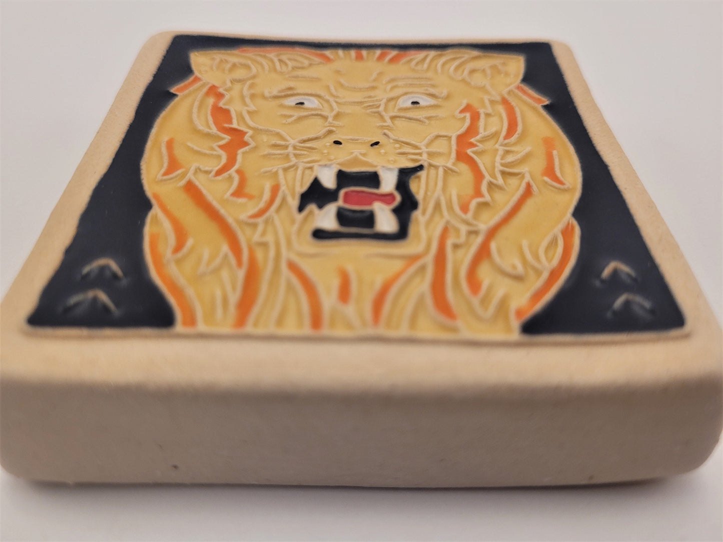 Leo - Astrology tile, Handmade ceramic tile