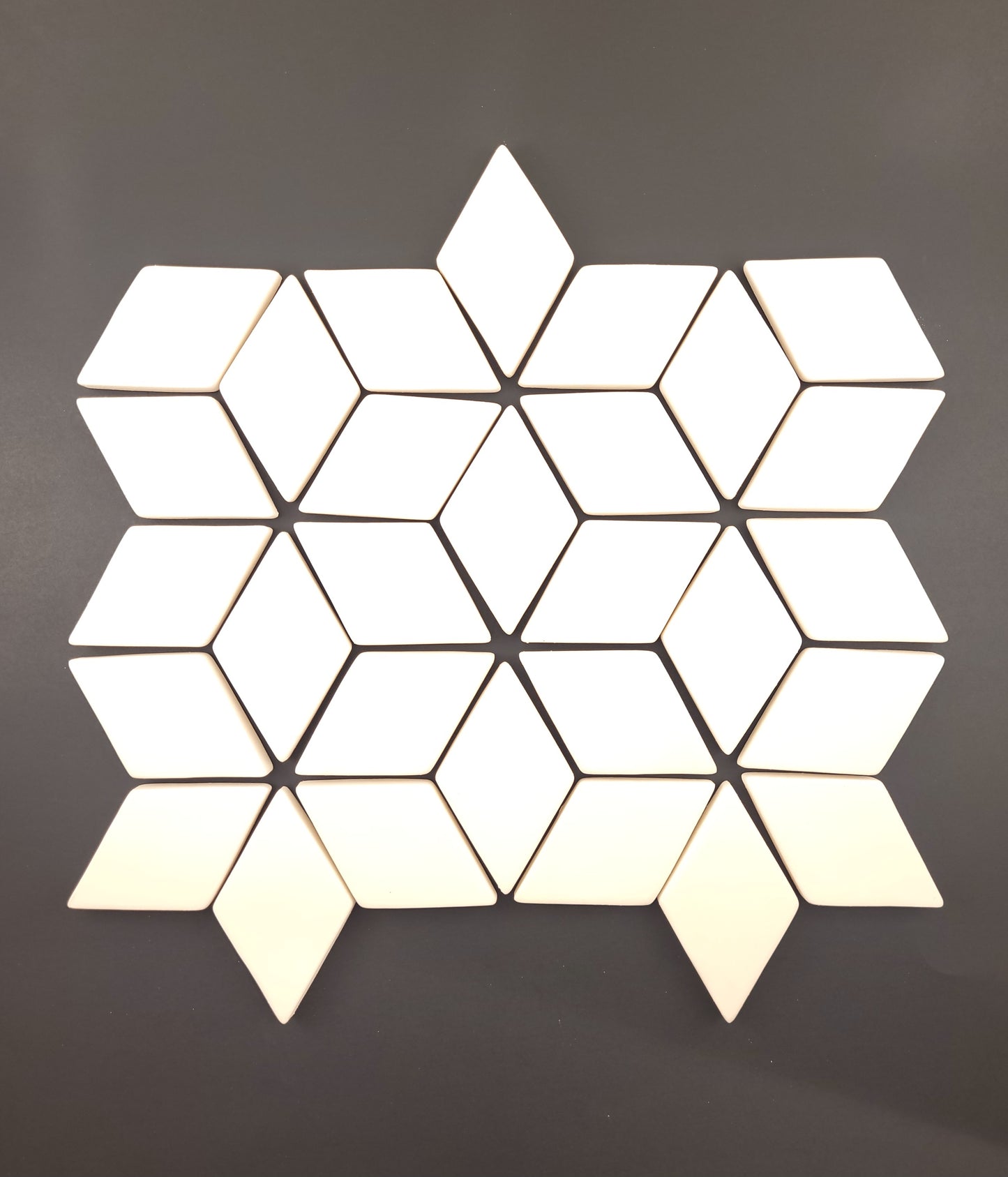 4x2 Rhombus Per Square Foot (18 Tiles)
