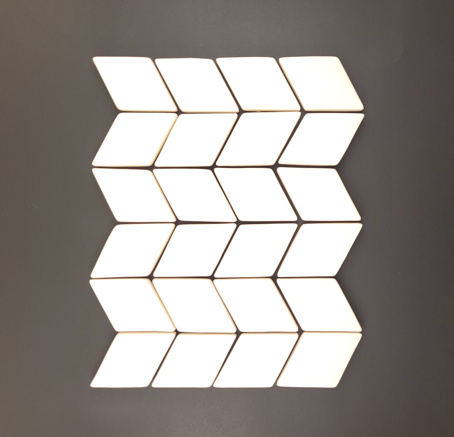 4x2 Rhombus Per Square Foot (18 Tiles)