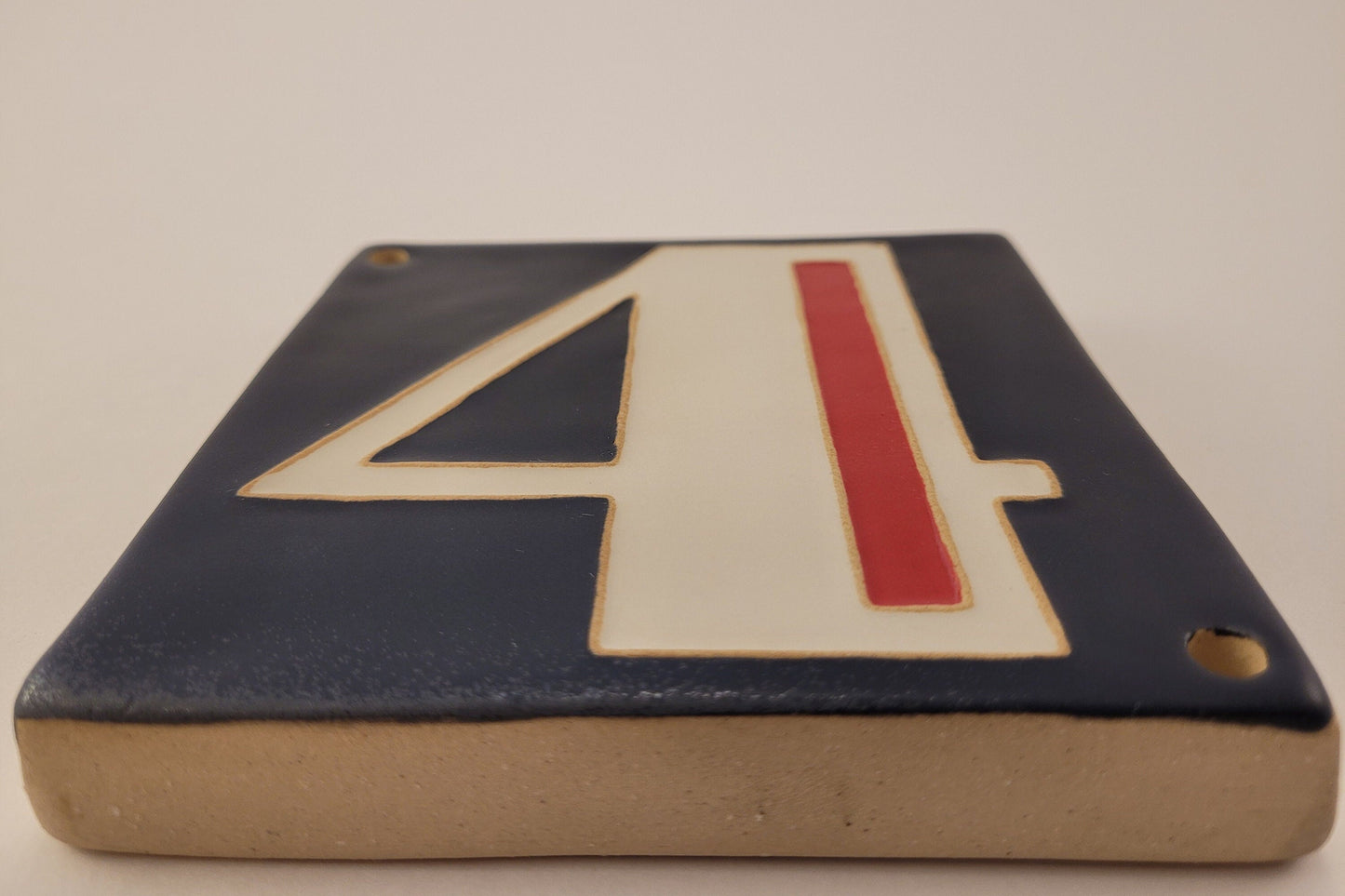 Art Deco Address tiles