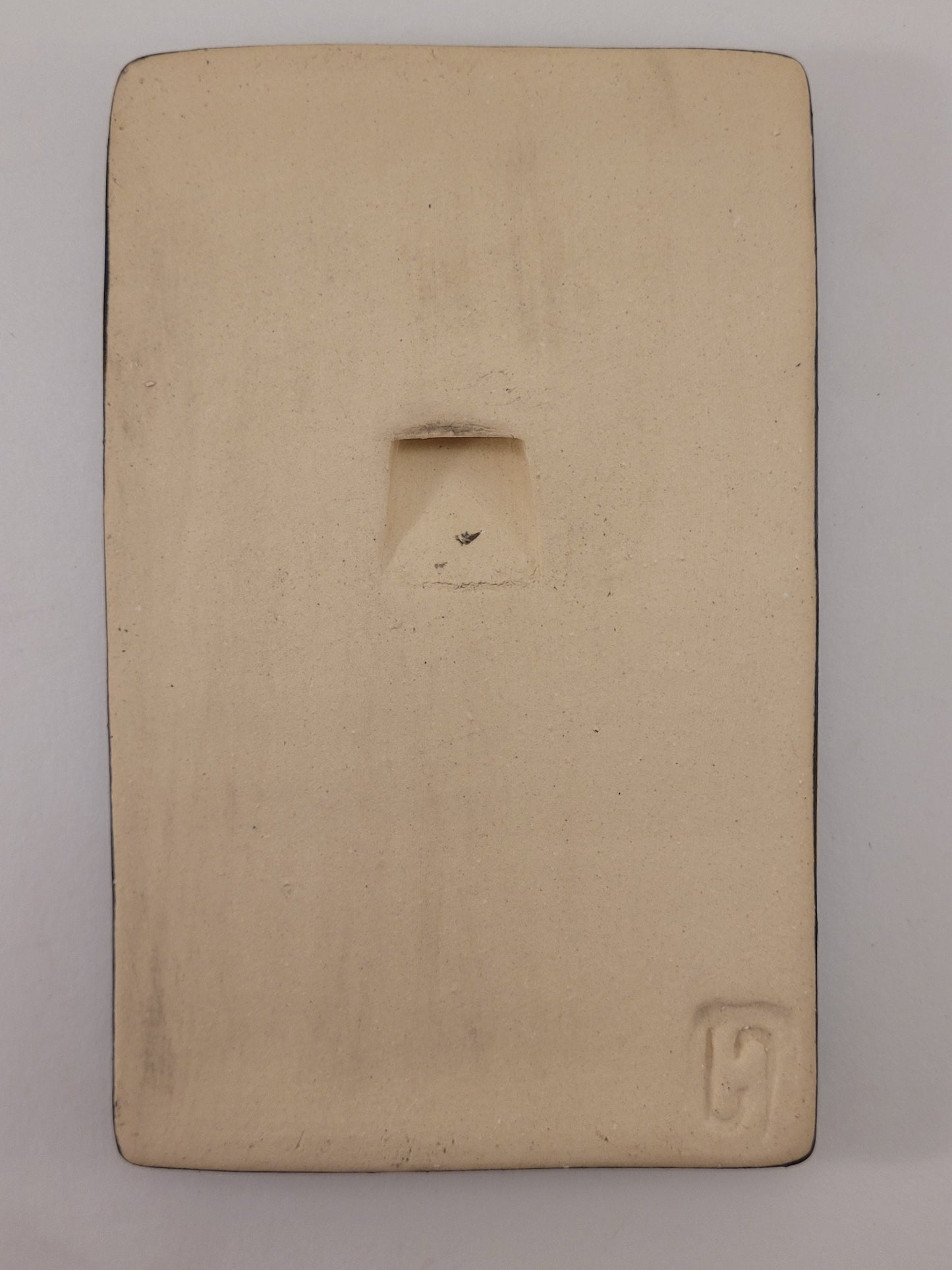 Chanterelle Mushroom - Handmade Ceramic Art Tile