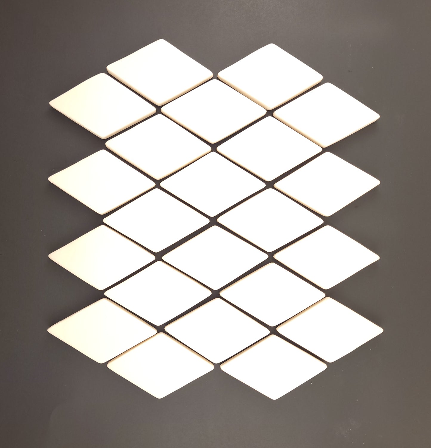 4x2 Rhombus Per Square Foot (18 Tiles)