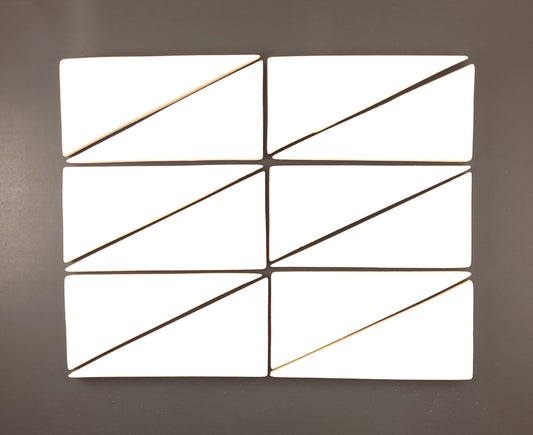 8x8.5x4 Right Angle Triangle Per Square Foot (6 Tiles)