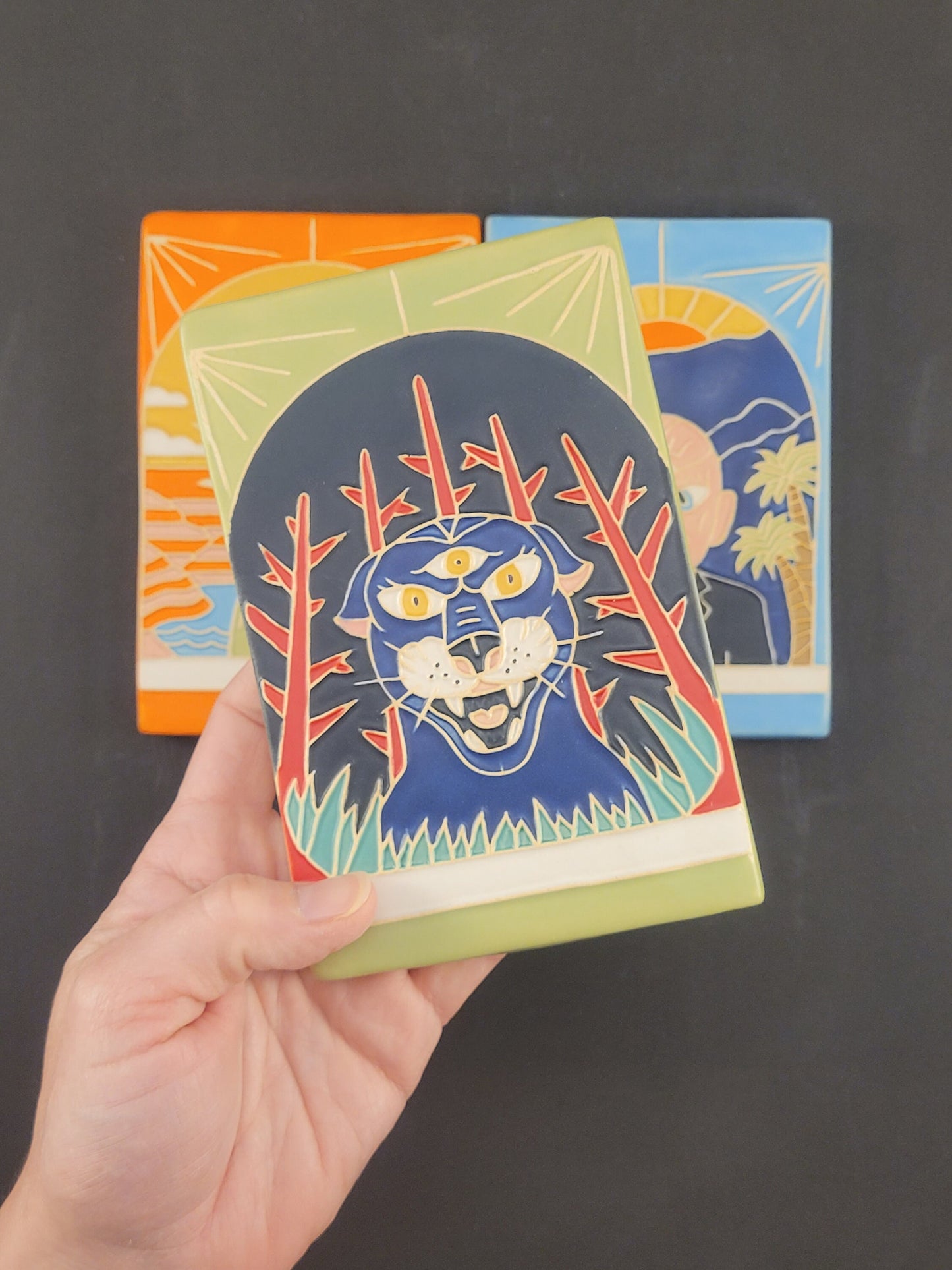 Panther Art tile - Phish Inspired Tile