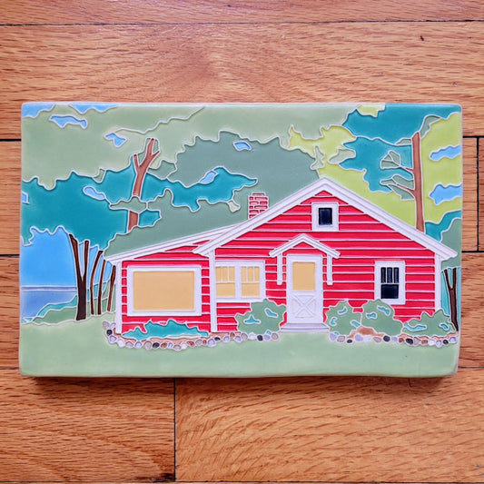 Bar Lake cottage house tile