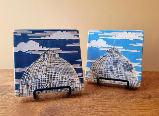 Anna Scripps Conservatory Tile - Detroit Ceramic Art, Handmade