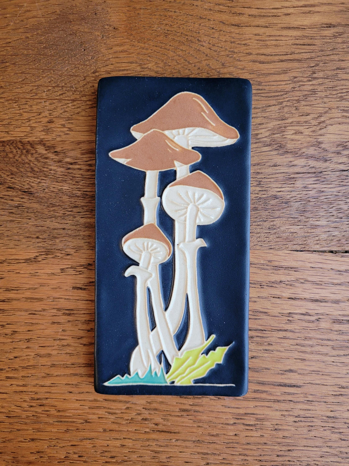 Golden Teachers, Psilocybin  Mushroom - Handmade Ceramic Tile
