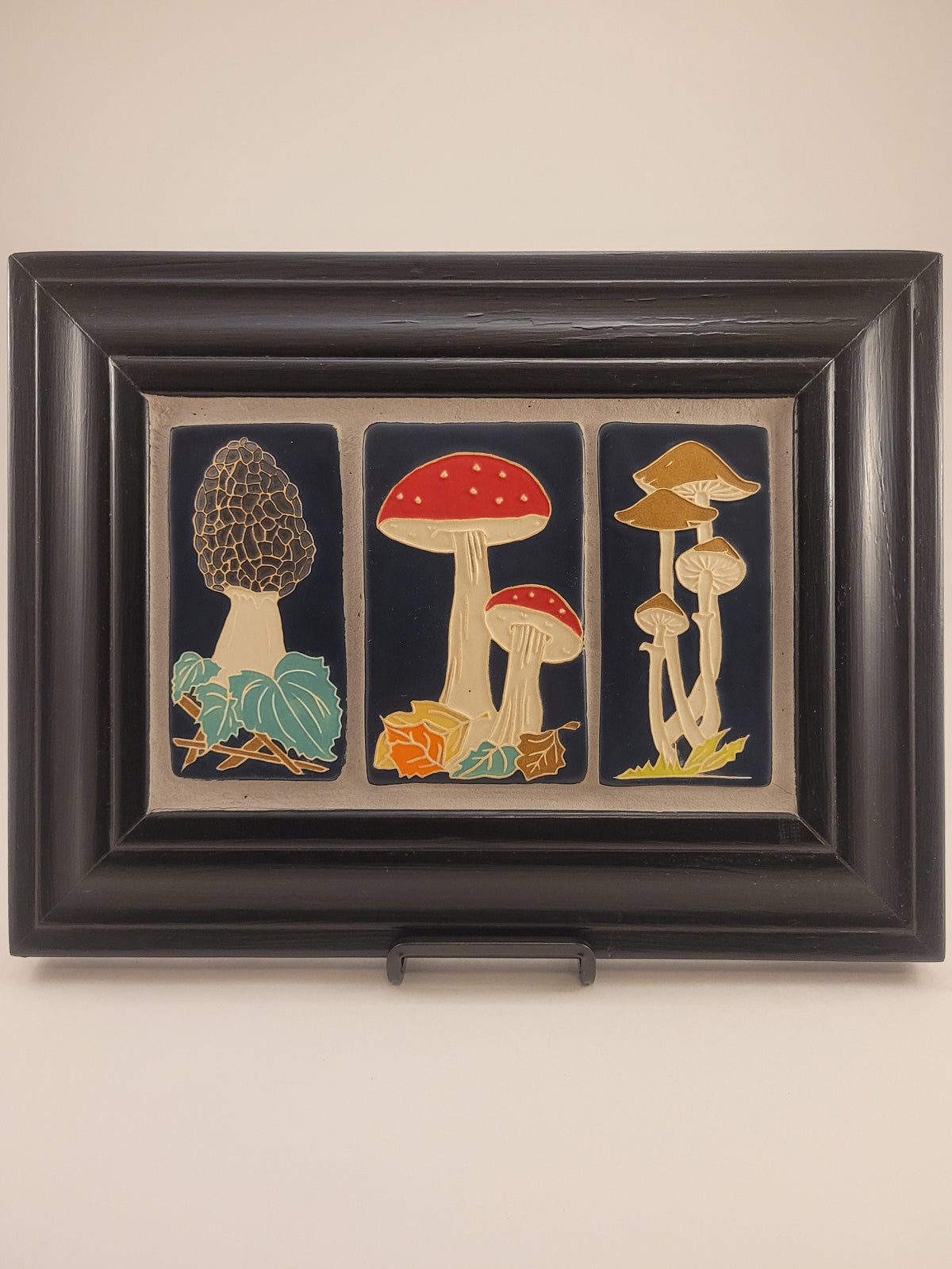 Morel Mushroom - Handmade Ceramic Tile