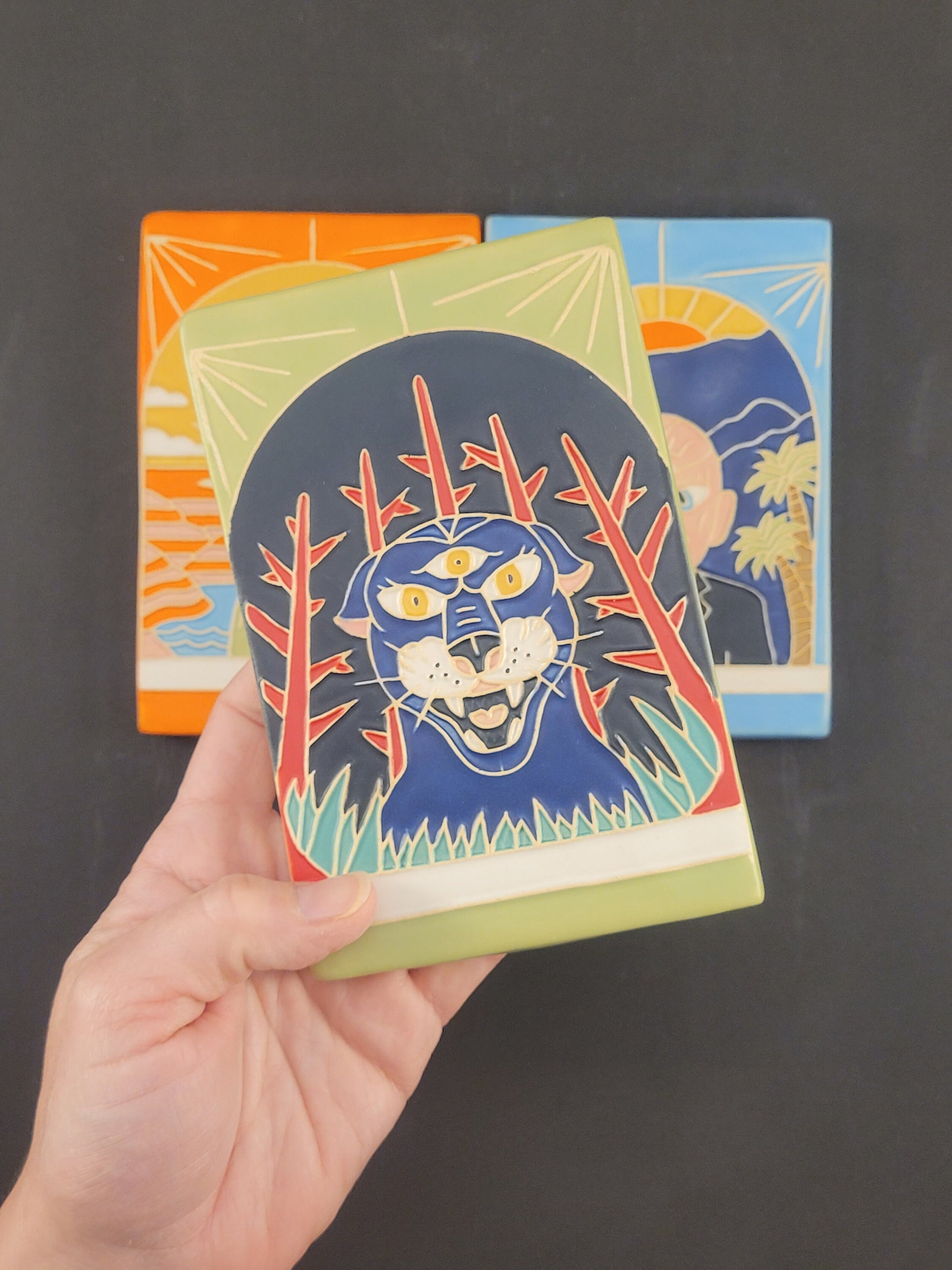 Panther Art tile - Phish Inspired Tile