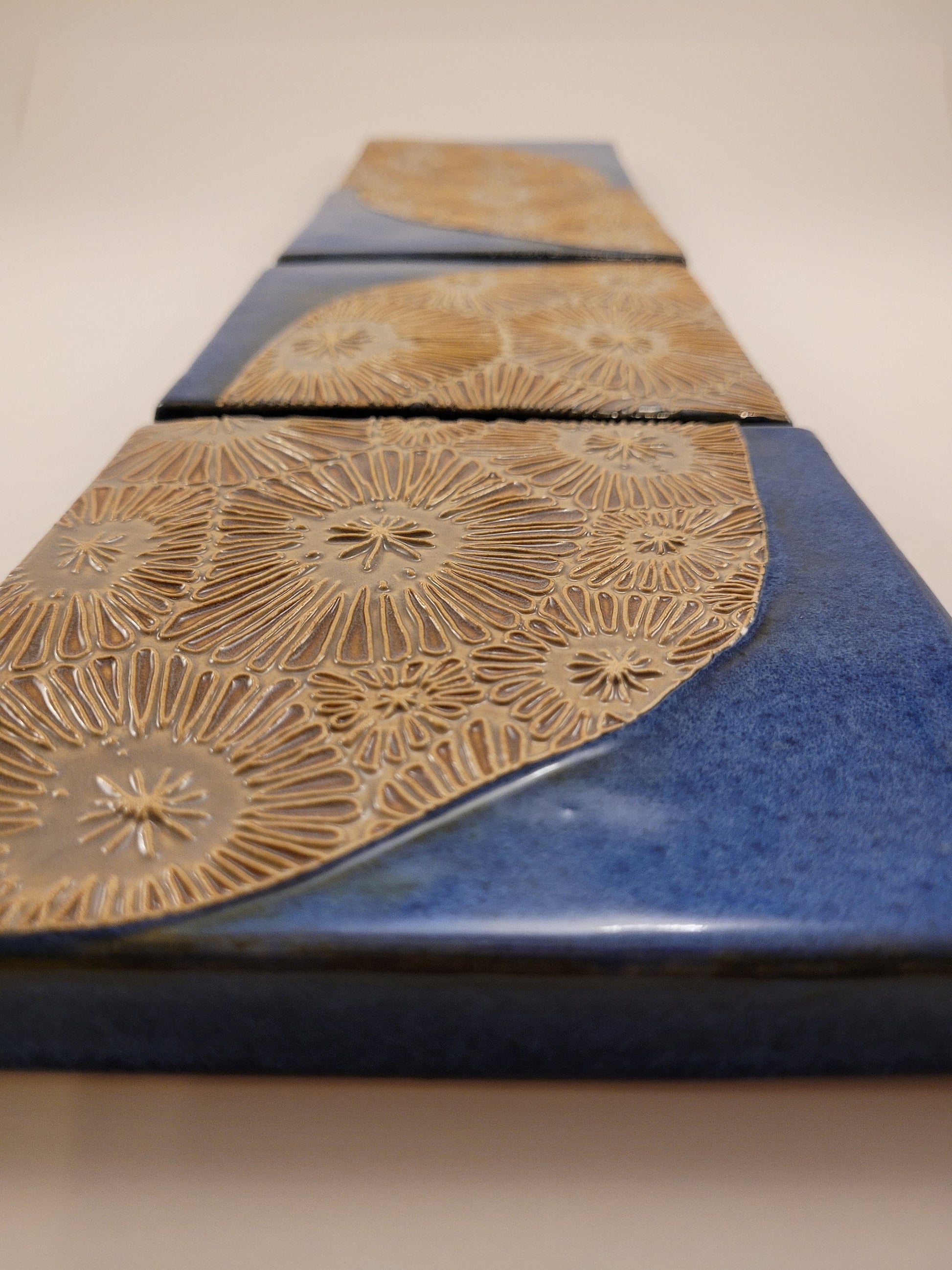 Petoskey Set #1, Handmade ceramic art tile
