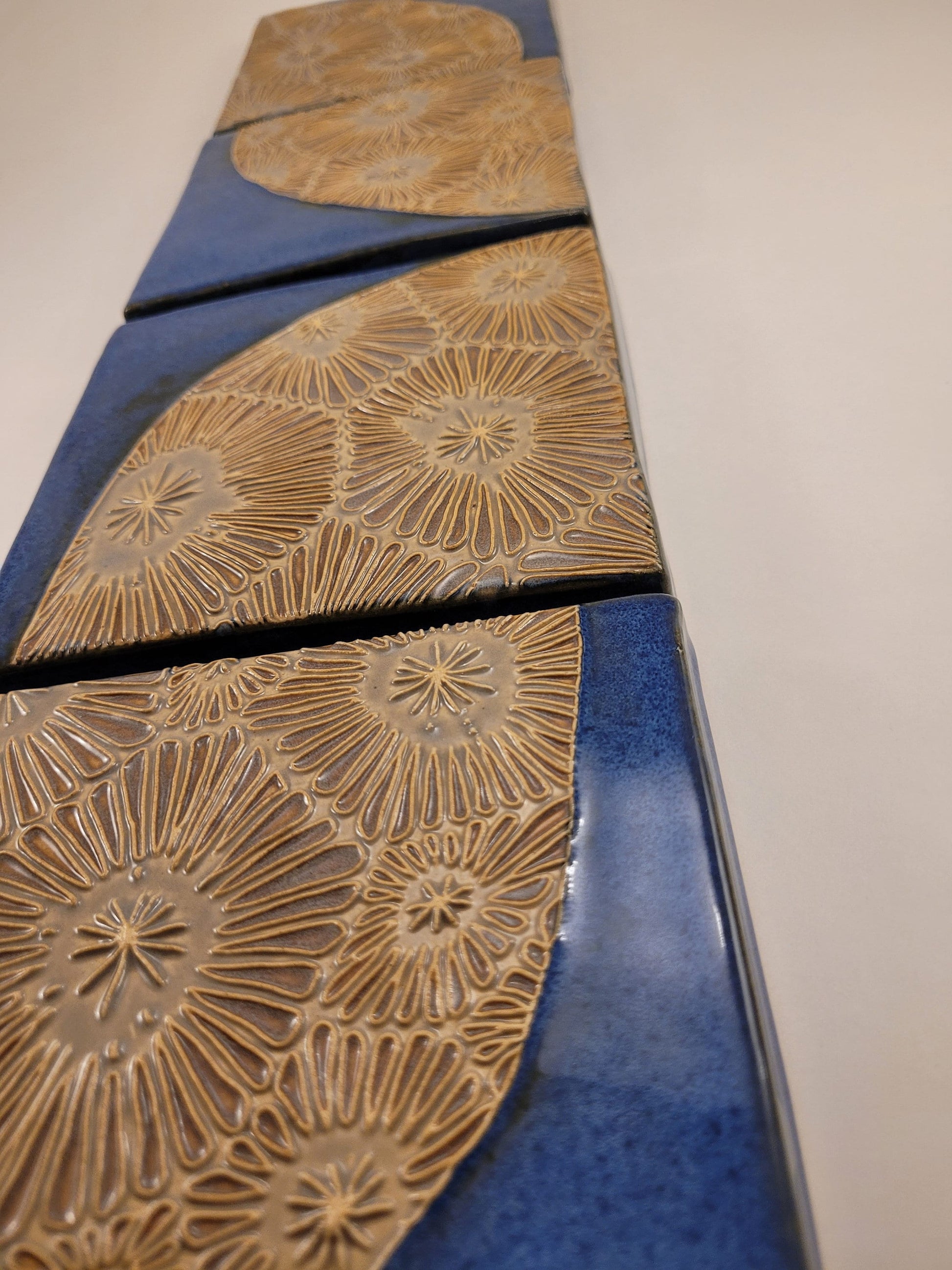 Petoskey Set #1, Handmade ceramic art tile