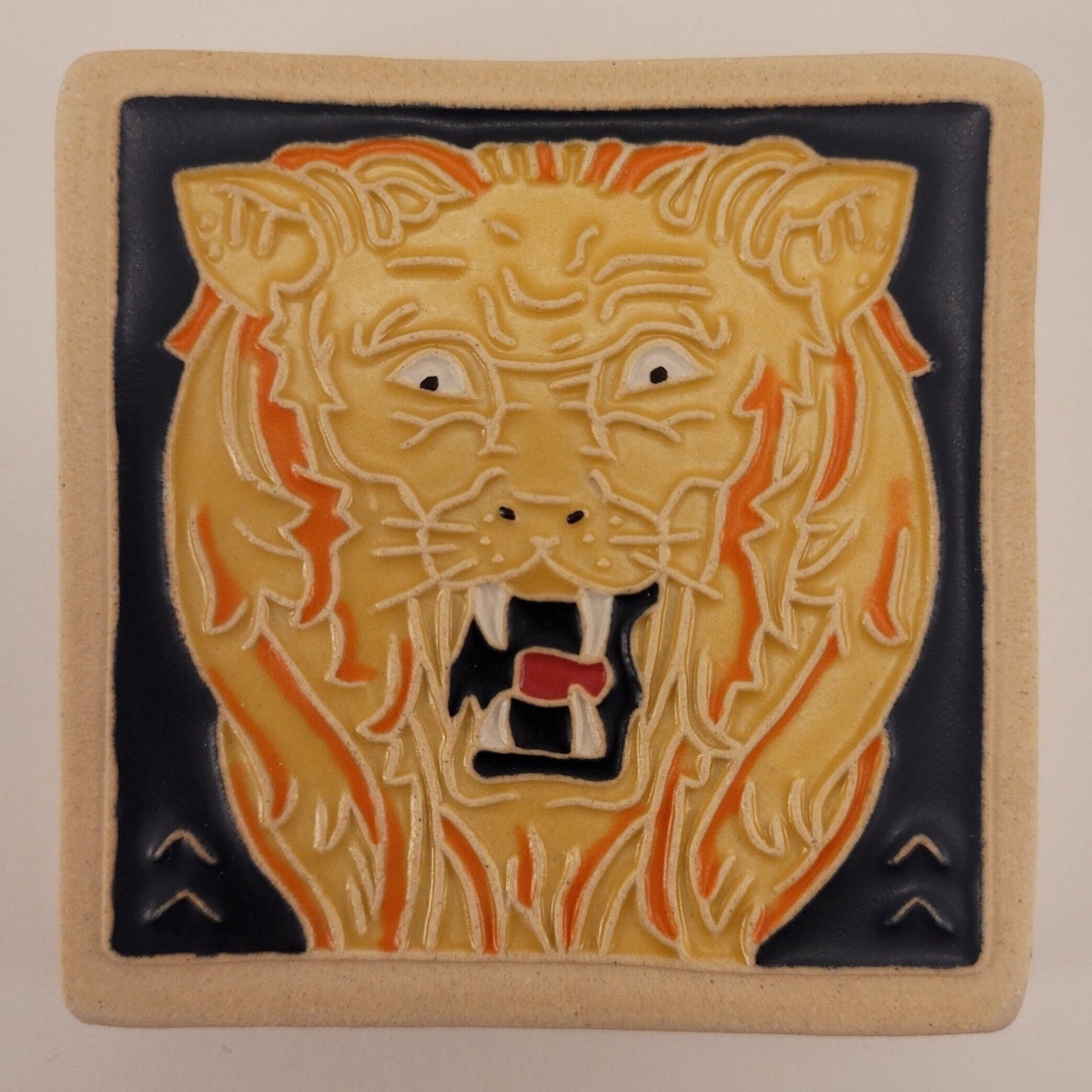 Leo - Astrology tile, Handmade ceramic tile