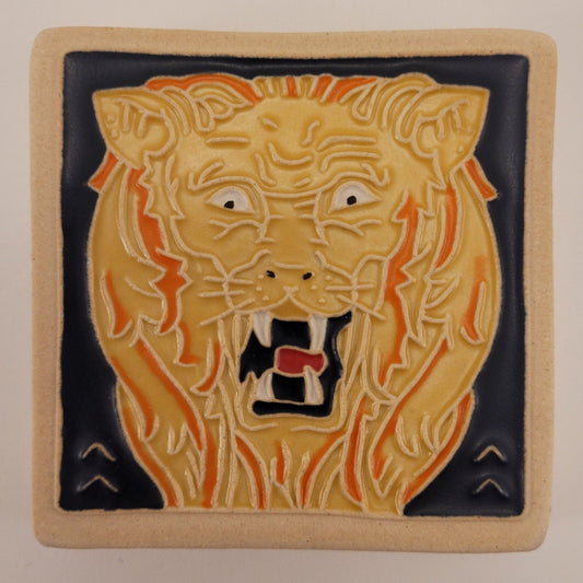 Leo - Astrology tile, Handmade ceramic tile