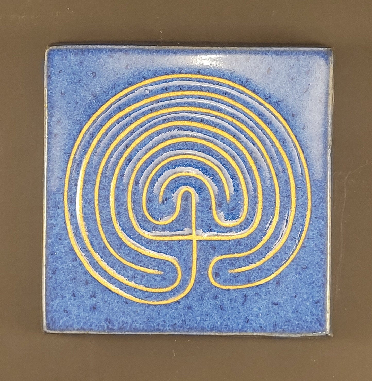 Labyrinth - Handmade Ceramic Tile